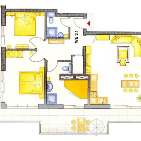 Apartment Seeresidenz Haus Nordic *